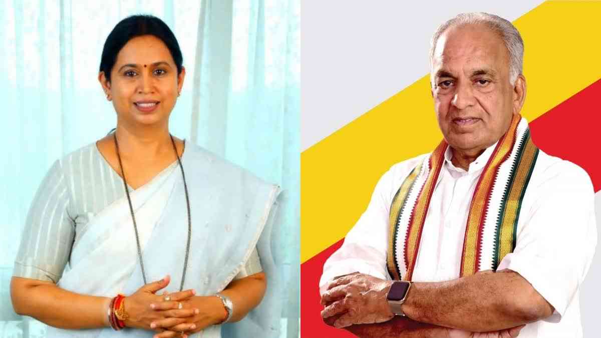 Etv Bharatminister-lakshmi-hebbalkar-and-bosaraju-reaction-congress-party-win-in-telangana