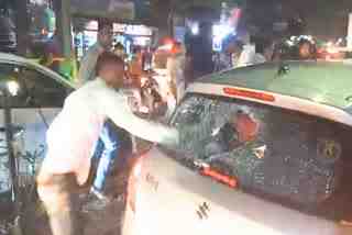 Attack On Nikhil Wagle Car