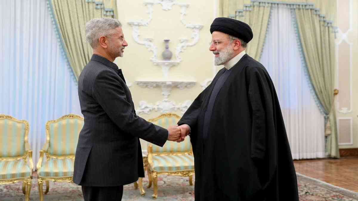 EAM S Jaishankar meets with Iranian President Ibrahim Raisi