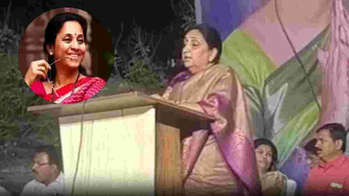 baramati lok sabha elections 2024 ajit pawar wife sunetra pawar appeals baramati people to give chance
