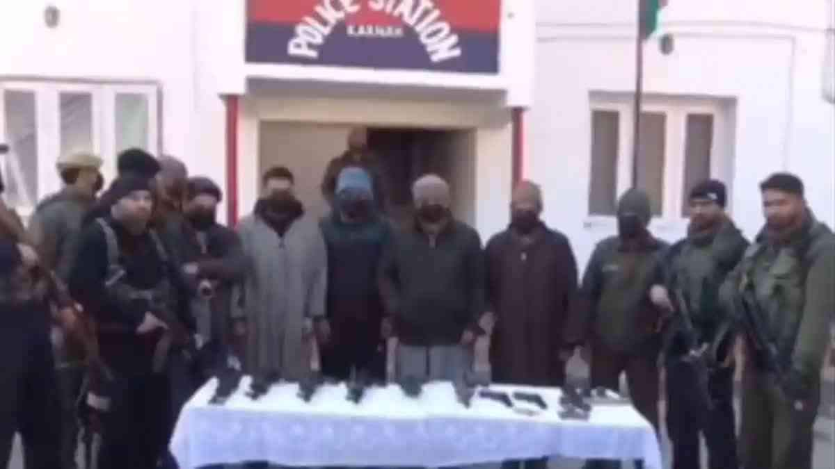 Cross border terrorist module busted in Kupwara, Jammu and Kashmir