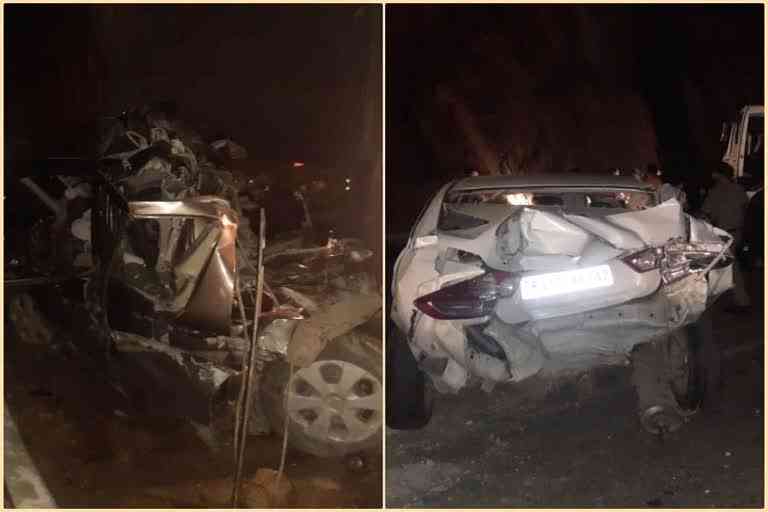 vehicle collision in Rajsamand, Rajsamand news