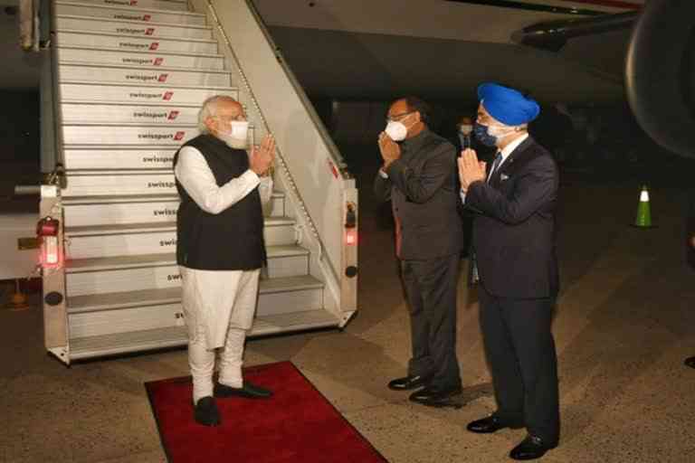 Modi arrives in New York for UNGA summit