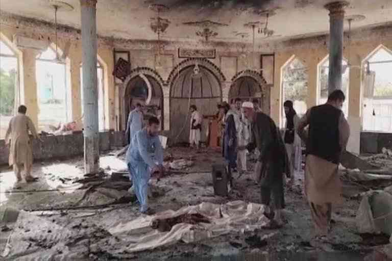 several killed in blast at mosque in city of kunduz
