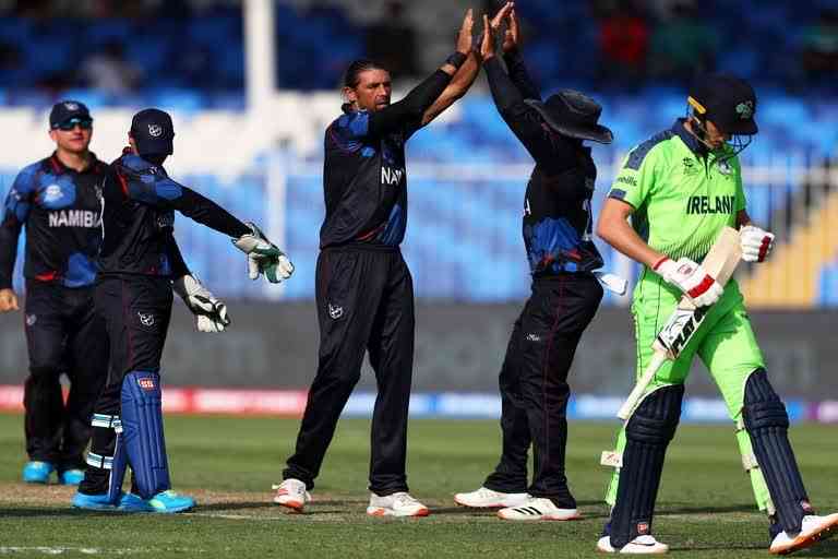 Ireland vs namibia: t20 world cup super 12