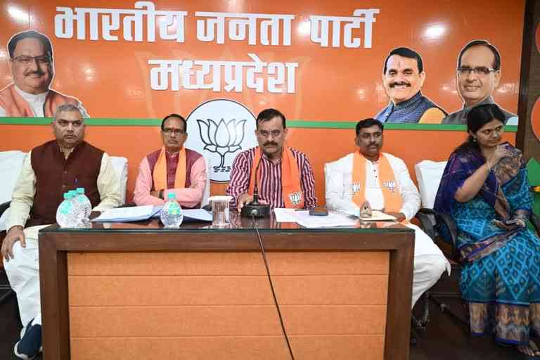 MP BJP Working Committee meeting