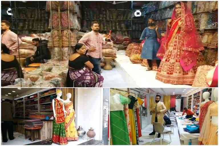 wedding season textile market became less vibrant