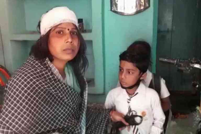 जहानाबाद में महिला से लूट