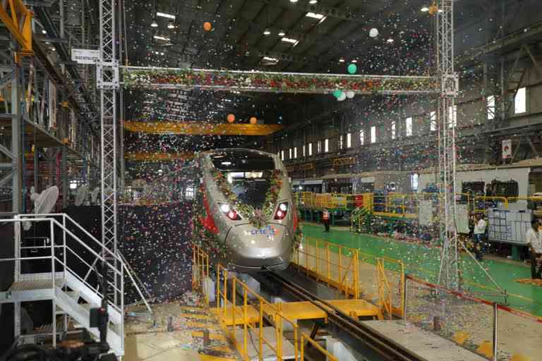 first train set of Rapid Rail handed over to NCRTC