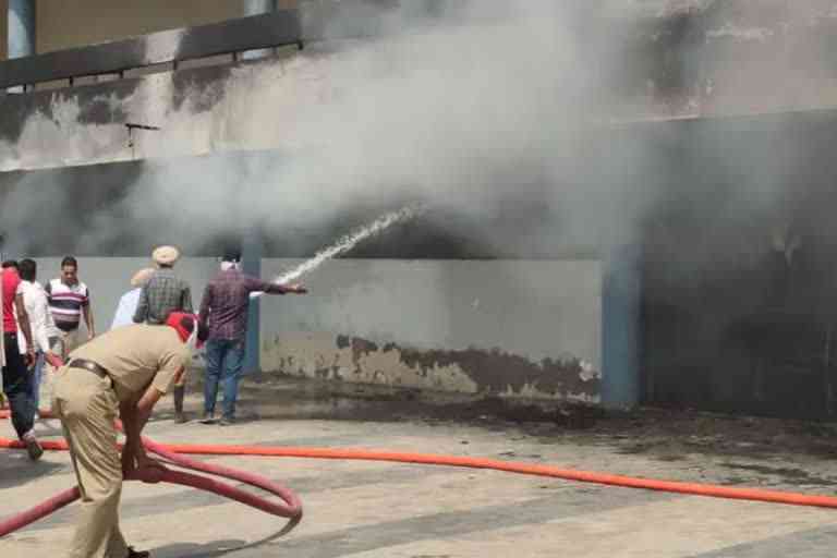 امرتسر کے گرو نانک دیو اسپتال میں آتشزدگی