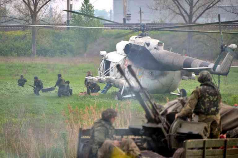 Ukraine battlefield may be the military helicopter’s swansong