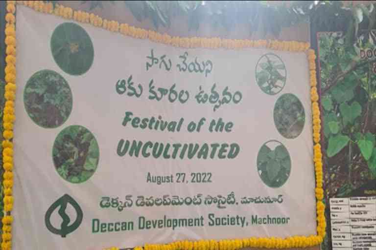 uncultivated leaf festival by deccan development society