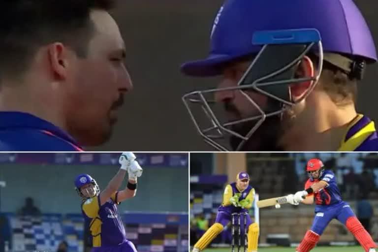 Yusuf Pathan and Johnson Clashed in Field, Legends League Matches in Jodhpur