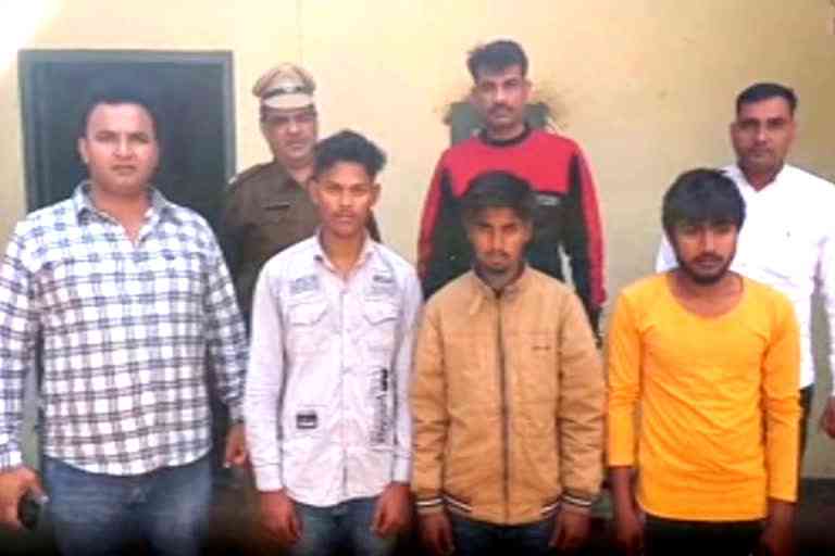 CIA-1 Police Team arrested 3 Accused 1.33 lakh loot in sonipat