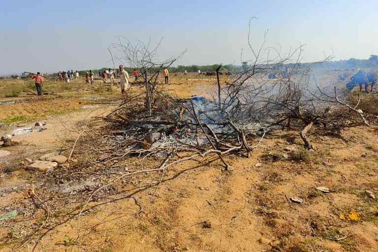 MP Shivpuri Forest Department freed 150 bighas of land