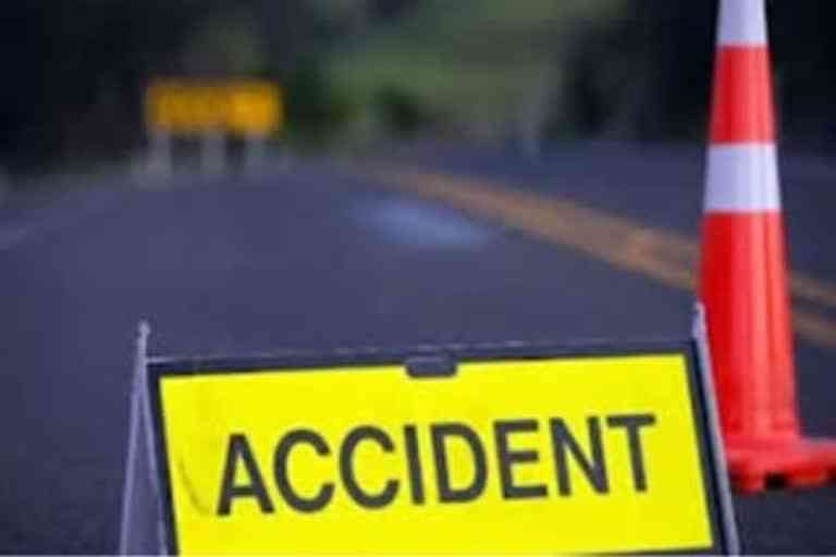Road accident in Sambhal
