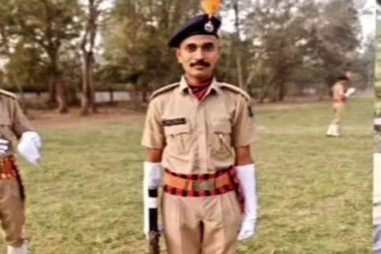 Policeman of a A Division died in road accident