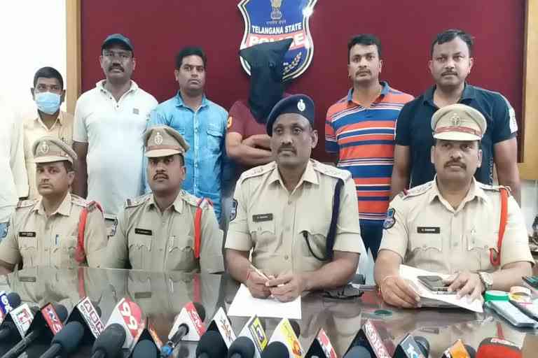 Jagityala Police Arrested Businessman