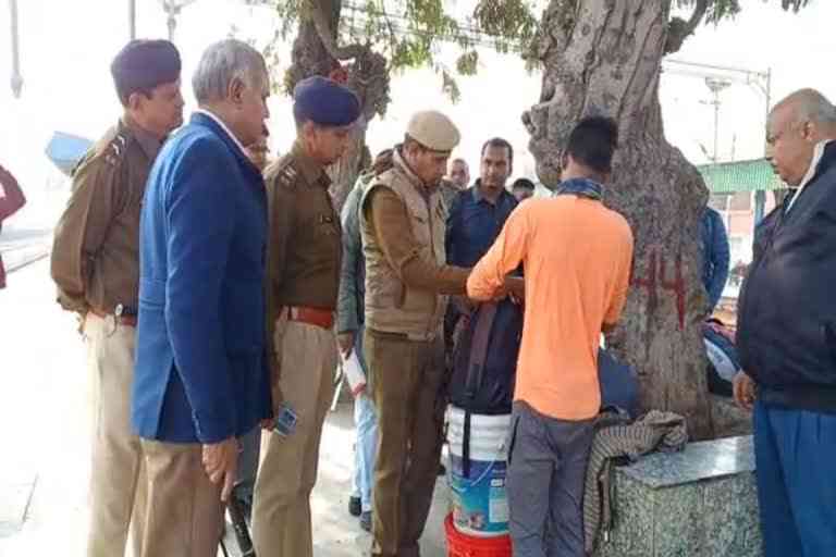 Checking campaign in Faridabad