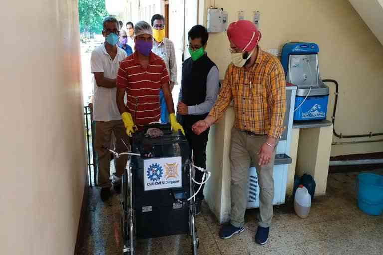 CMERI Durgapur discovered new device to disinfect