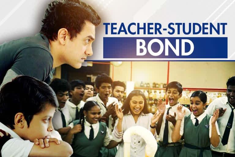 A teacher's role can never be omitted from our lives. Bollywood films have always reminded us of the role of teachers in our life. Apart from the romantic masala, flicks have always weaved the bonding between teacher-student in a very beautiful way.
